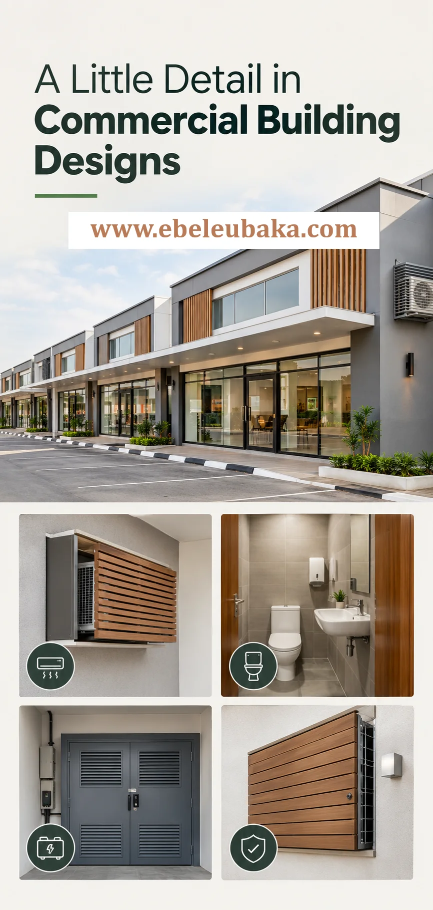 A Little Detail in Commercial Building Designs