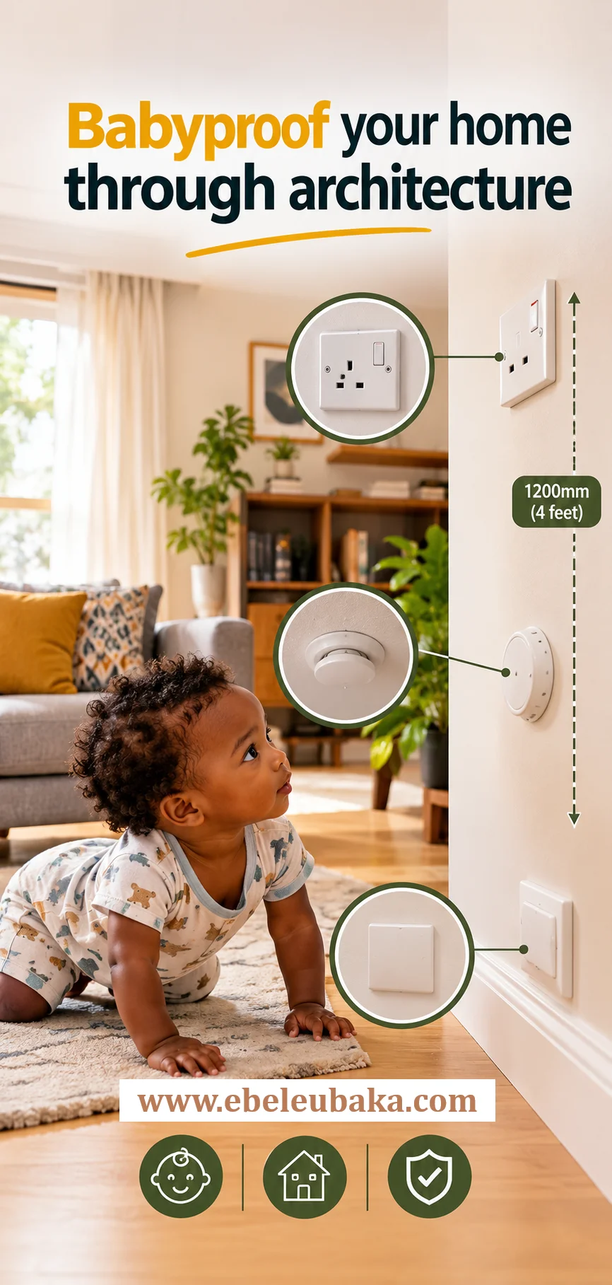 Babyproof your home through architecture