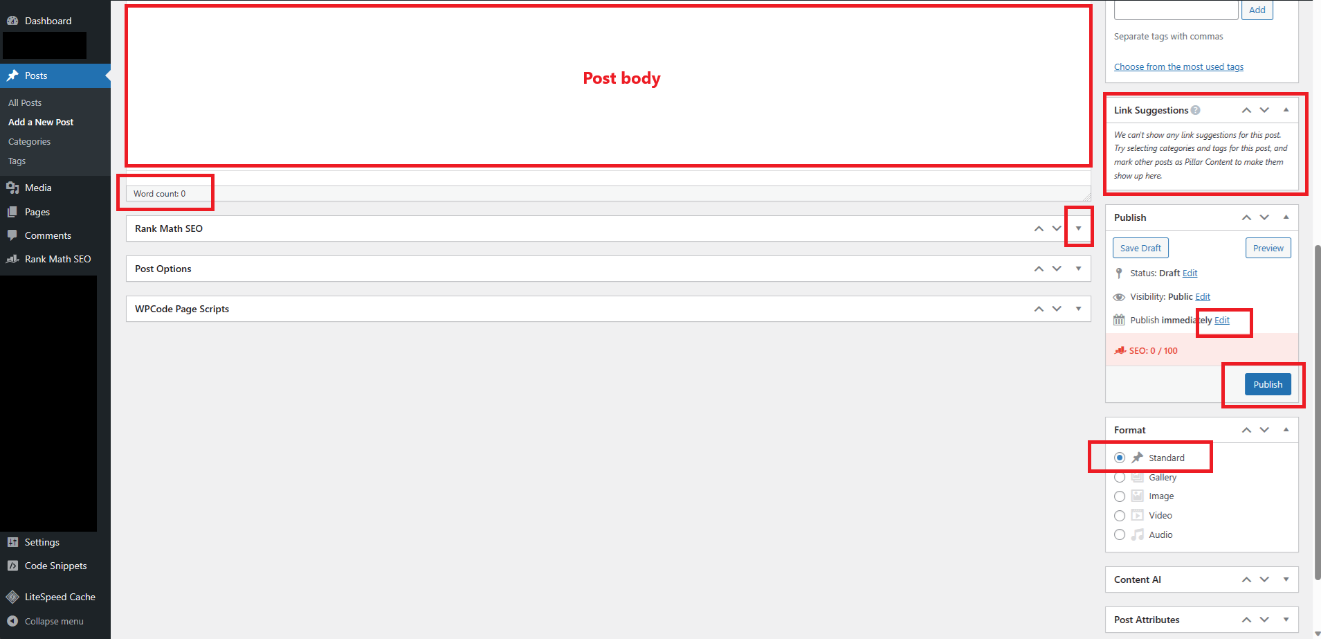 Creating Your First Blog Post 2