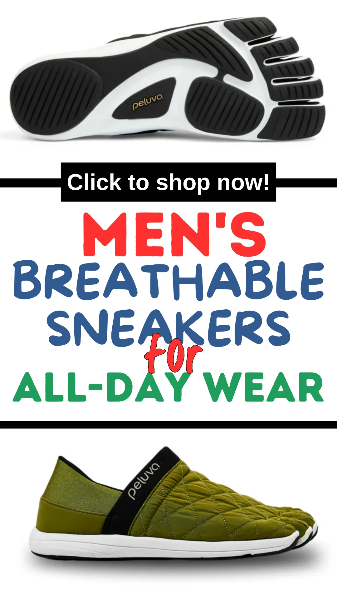 Get Men's breathable sneakers for all-day wear