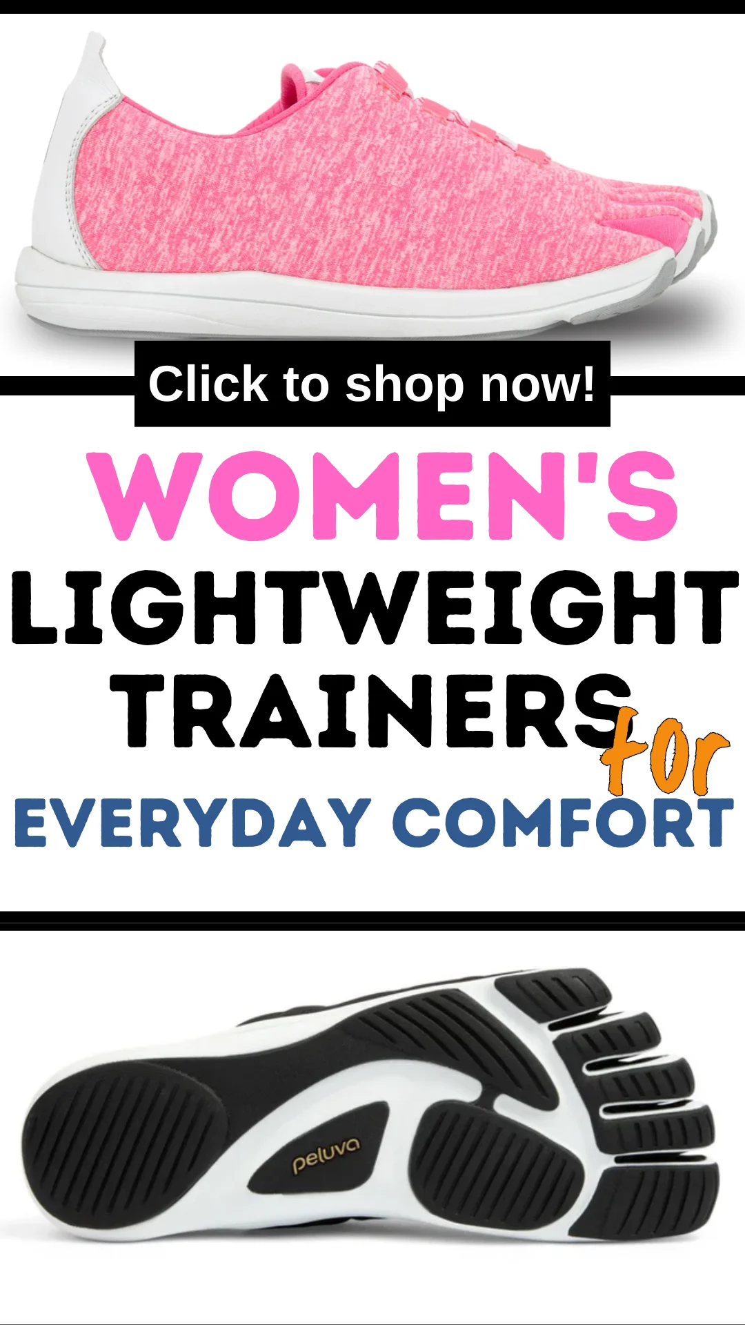 Get Women's lightweight trainers for everyday comfort