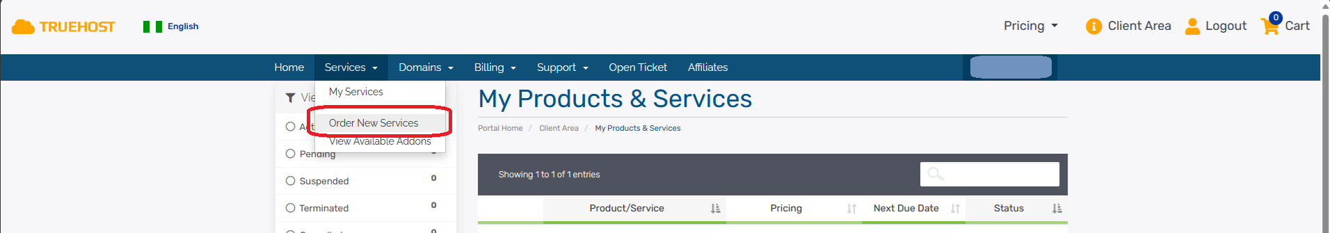 How and Where to Buy Your Hosting with your Naira card 1
