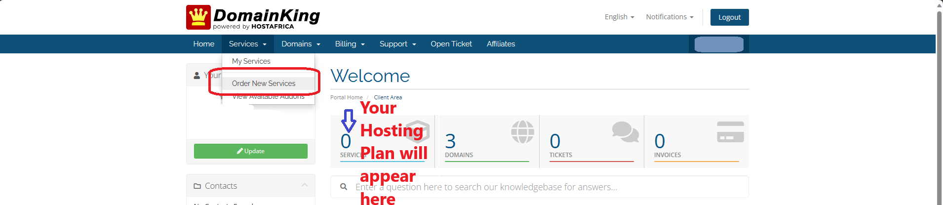 How and Where to Buy Your Hosting with your Naira card 3