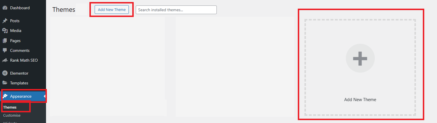 Install Your Blog Theme 1