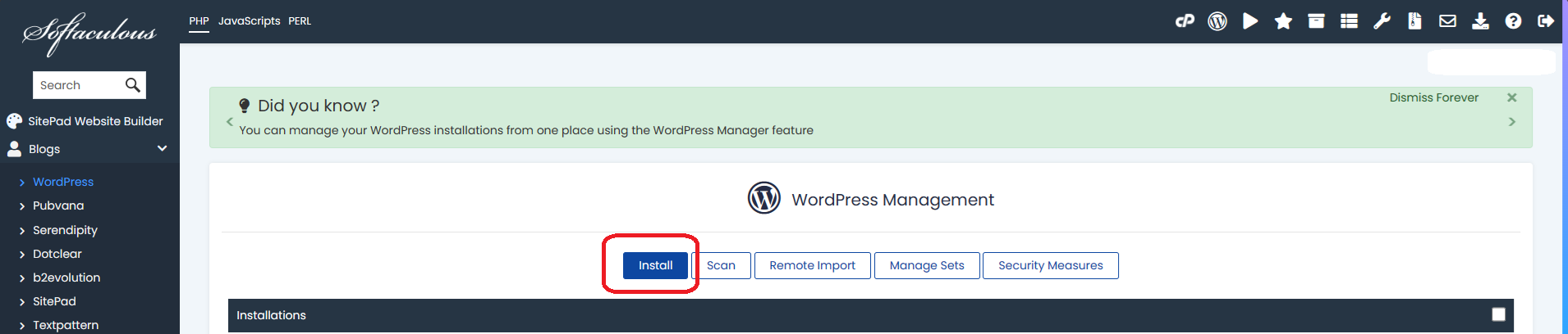 Install Your WordPress 2