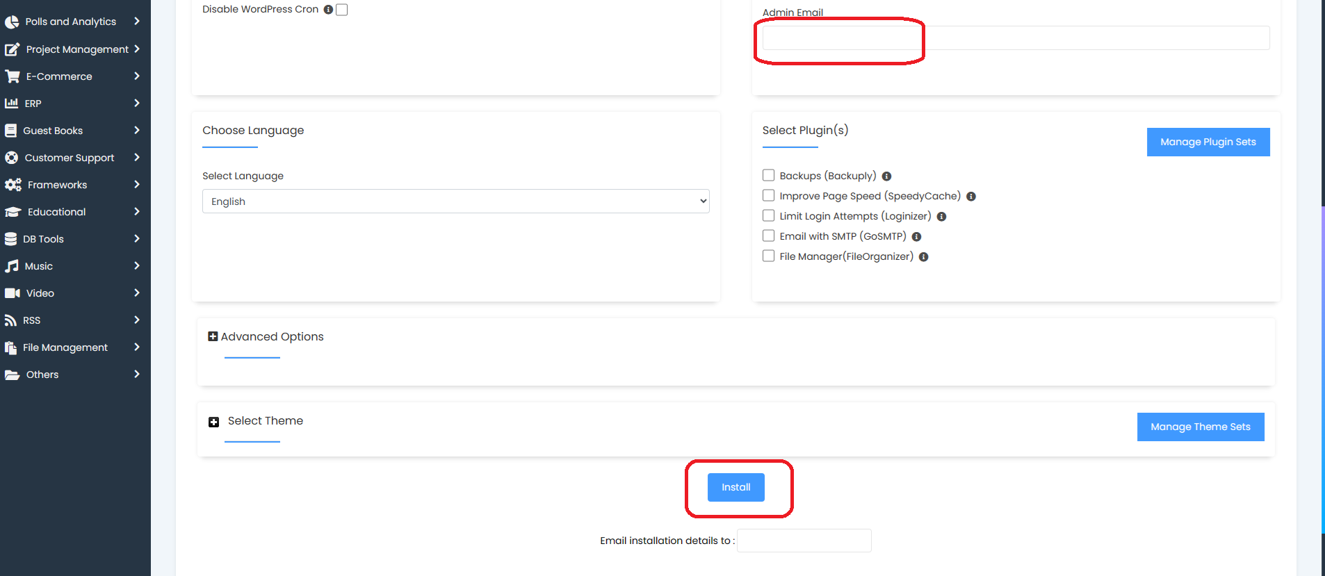 Install Your WordPress 4