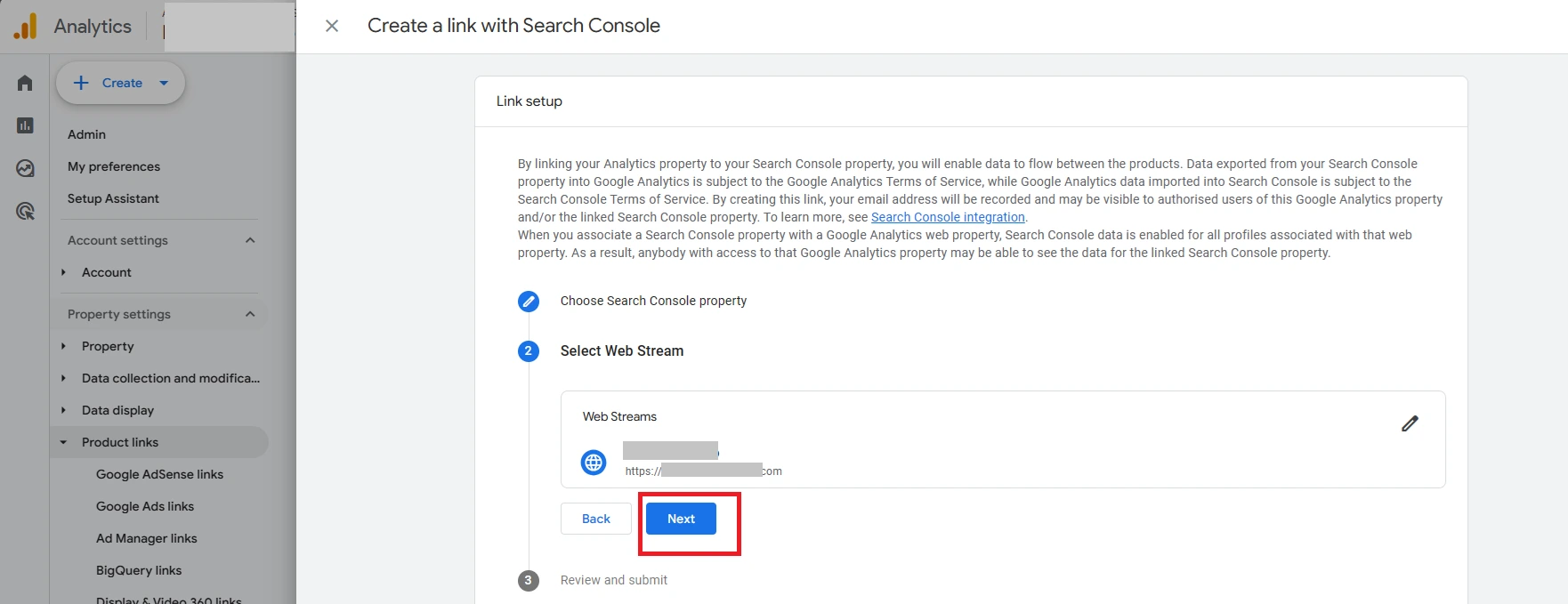 Link Google Search Console and Google Analytics 7