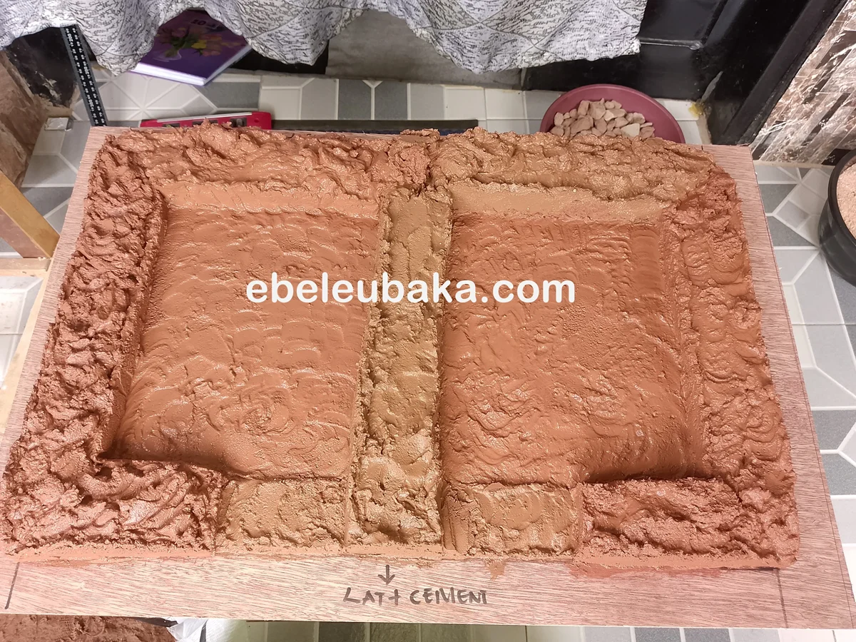 Mud house Building model