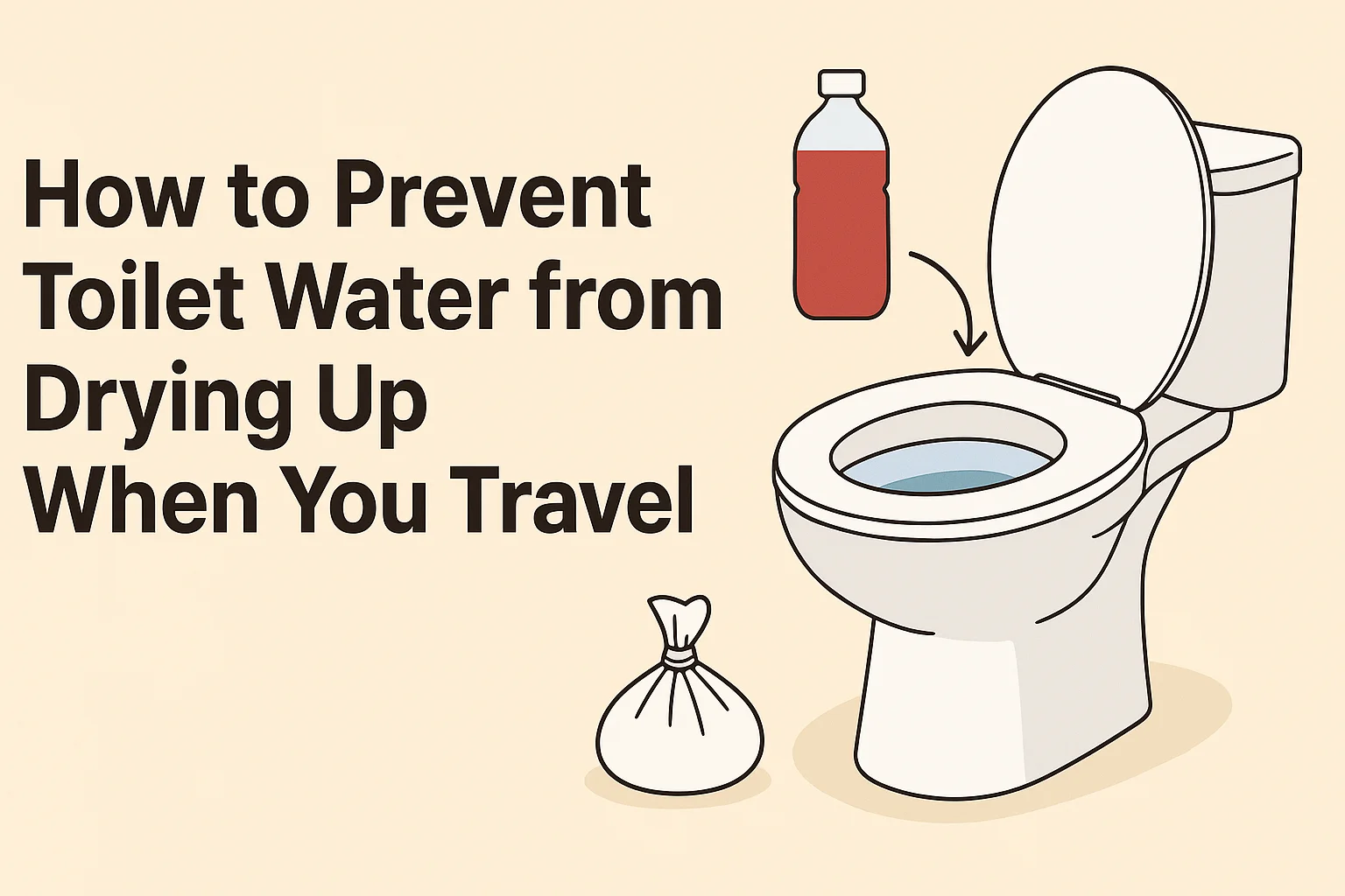 Prevent Toilet Water from Drying Up