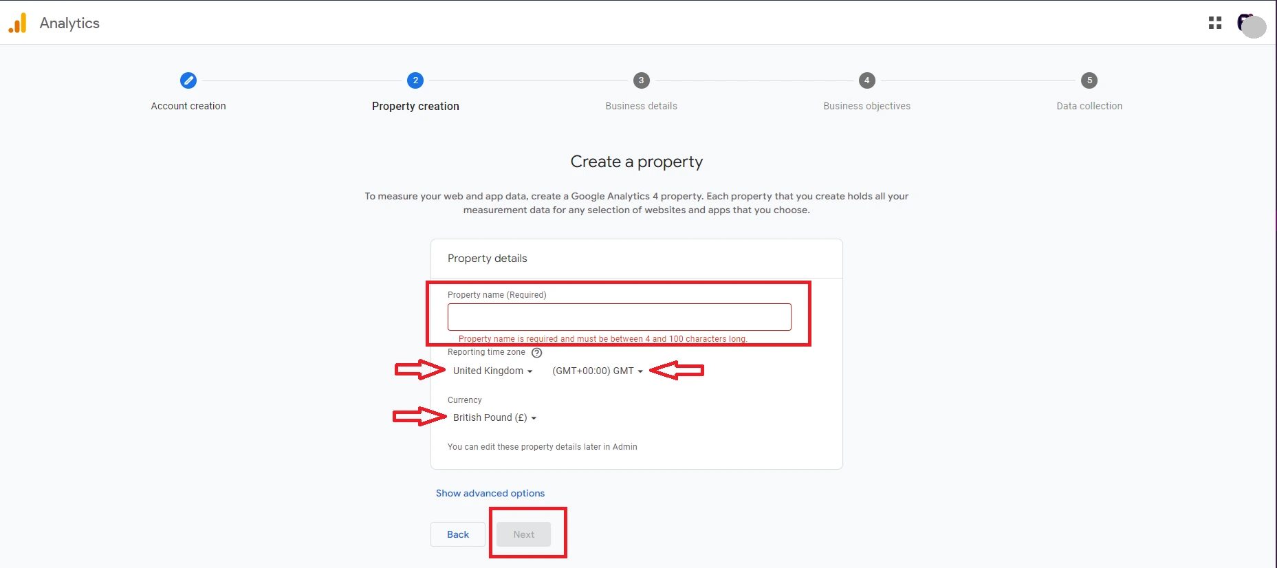 Setting Up Google Analytics 3