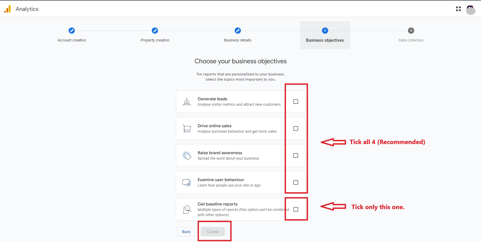 Setting Up Google Analytics 5