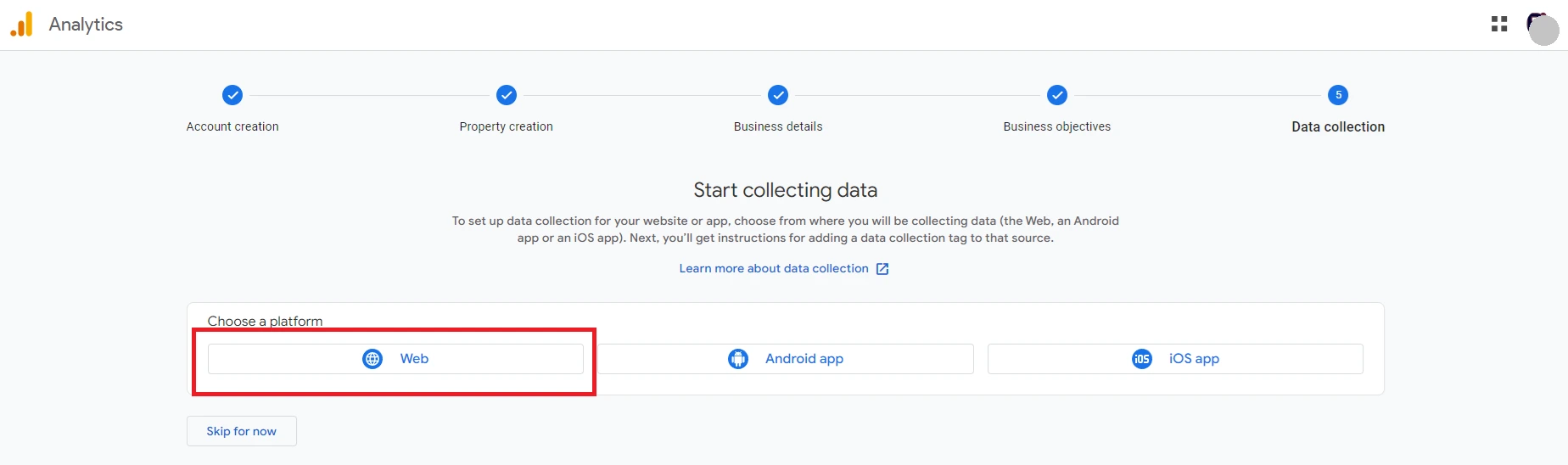 Setting Up Google Analytics 7