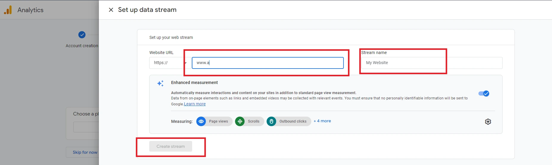 Setting Up Google Analytics 8