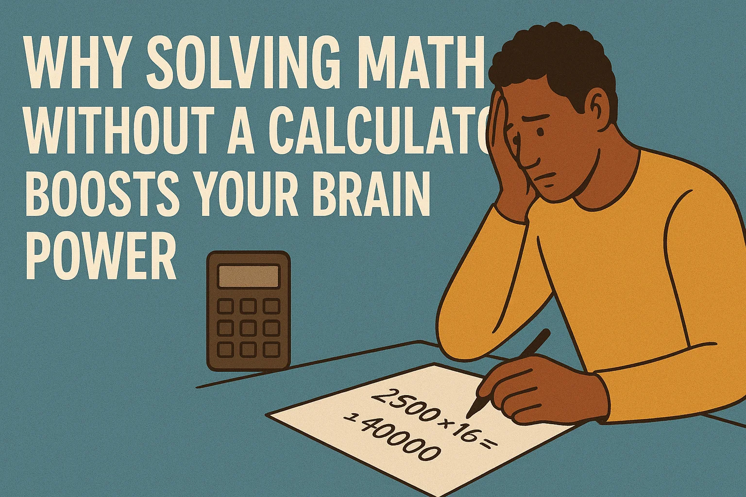 Solving Maths Without a Calculator
